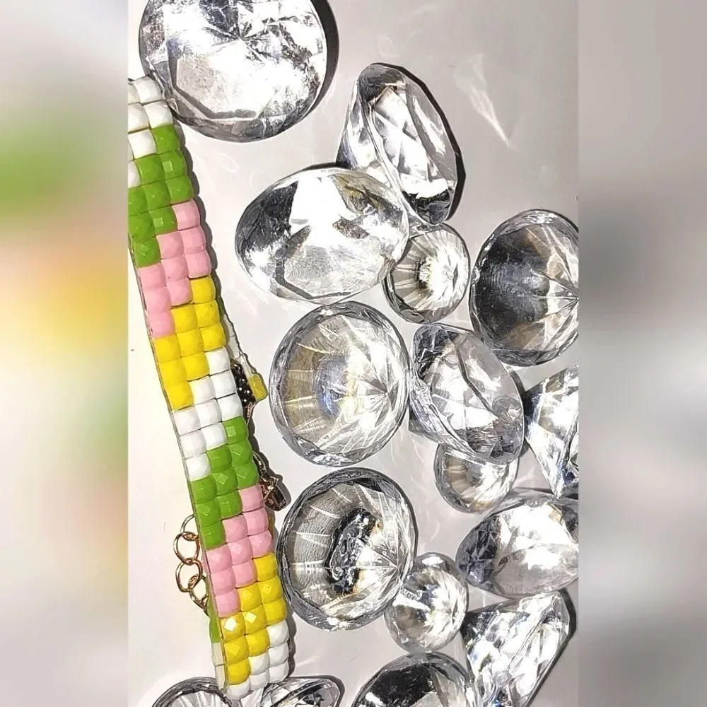 Super cute checkered kids bracelet - Picture 7 of 8